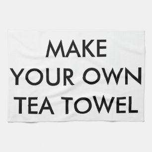 Custom Personalised Kitchen Tea Towel