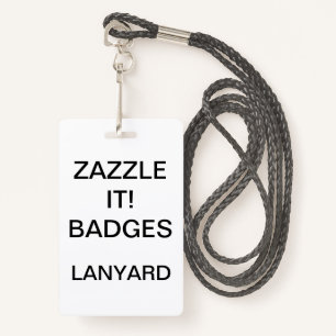 Custom Personalised LANYARD BADGE ID Badge