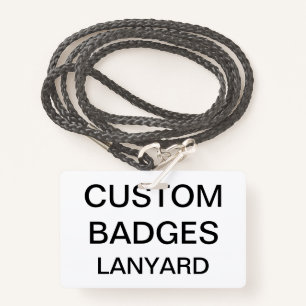 Custom Personalised LANYARD BADGE ID Badge