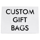 Custom Personalised Large Gift Bag Blank Template