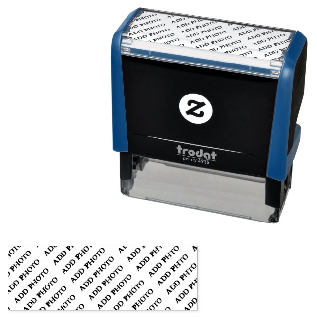 Custom Personalised Logo Artwork Business Personal Self-inking Stamp (In Situ)