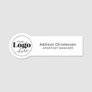 Custom Personalised Logo Business Name Tag