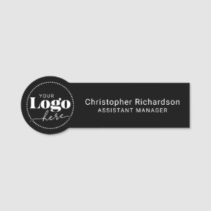 Custom Personalised Logo Business Name Tag