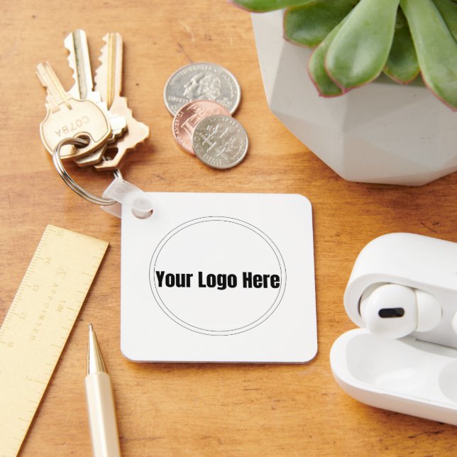 Custom Personalised Logo Key Ring (Desk)