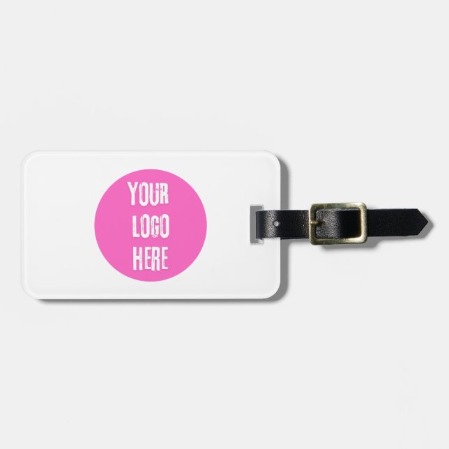 Custom Personalised Luggage Tags (Front Horizontal)