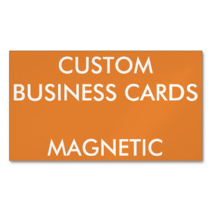 Custom Personalised Magnetic Business Cards Blank