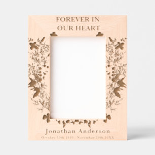 Custom Personalised Memorial Remembrance Etched Frames