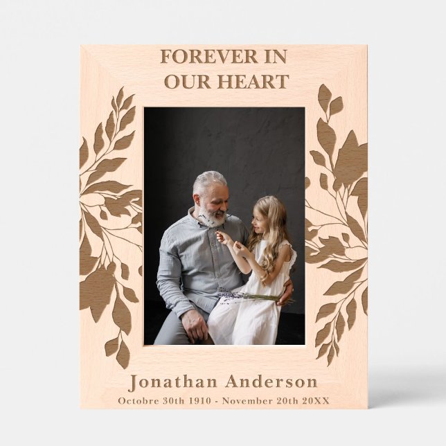 Custom Personalised Memorial Remembrance Etched Frames (Creator Uploaded)