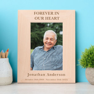Custom Personalised Memorial Remembrance Etched Frames