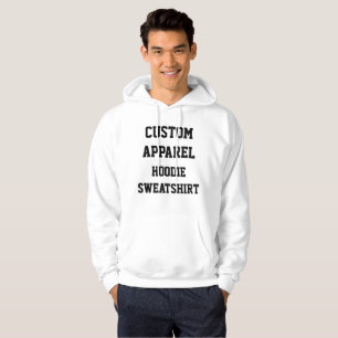 Custom Personalised Men's HOODIE SWEATSHIRT
