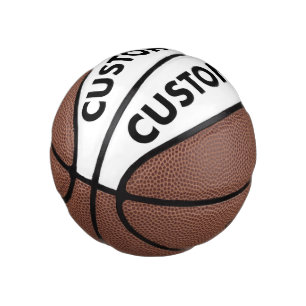 Custom Personalised Mini Basketball Blank Template