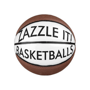 Custom Personalised Mini Basketball Blank Template