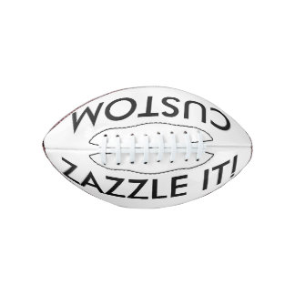 Custom Personalised Mini Football Blank Template
