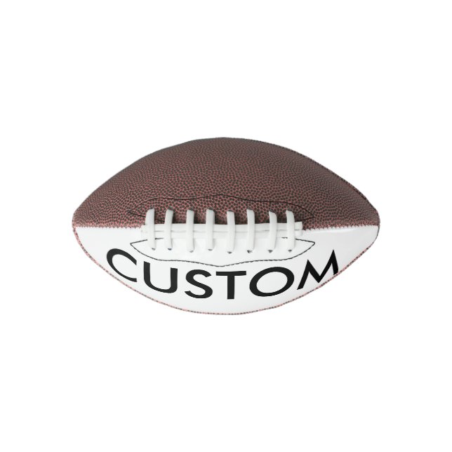 Custom Personalised Mini Football Blank Template (Front)