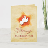 Custom Personalised Name Confirmation Congratulati