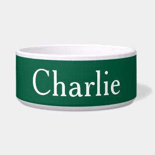 Custom Personalised Name Photo Art Hunter Green