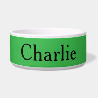 Custom Personalised Name Photo Art Kelly Green Pet