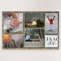 Custom Personalised Name Photo Collage