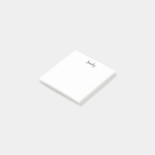 Custom Personalised Name Quote Photo Artwork 3x3 Post-it Notes