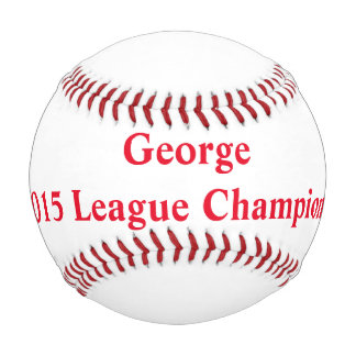 Custom Personalised Name Team Baseball Champs!