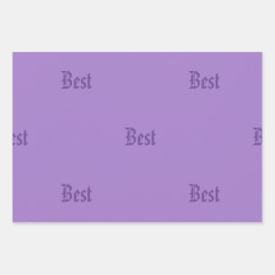 Custom Personalised Name Wrapping Paper Set