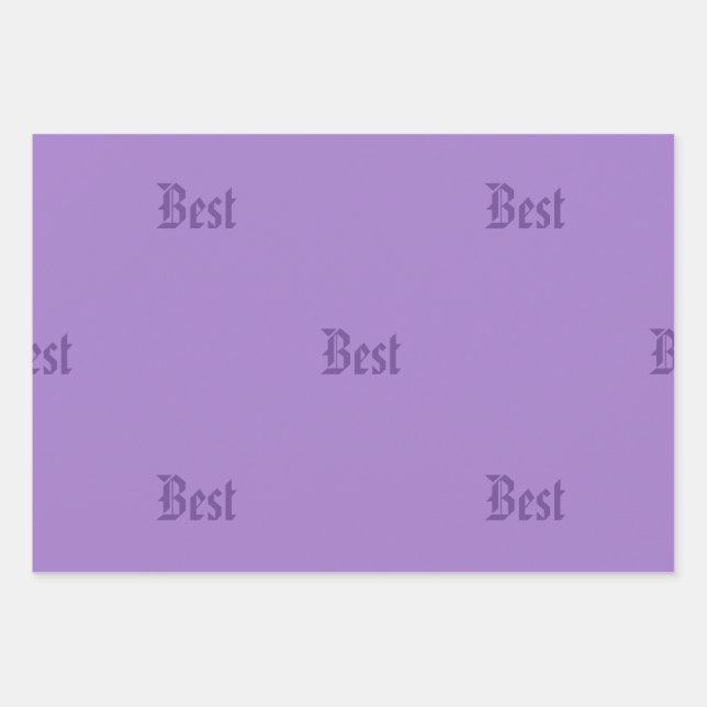 Custom Personalised Name Wrapping Paper Set (Front)