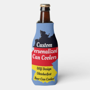 Custom Personalised Octoberfest Beer Can Cooler
