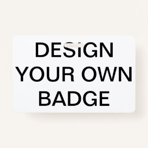 Custom Personalised OFFICE EVENT EXHIBITION BADGE ID Badge