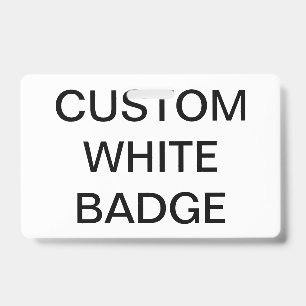 Custom Personalised OFFICE EVENT EXHIBITION BADGE ID Badge
