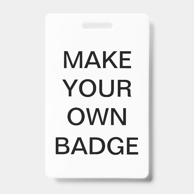 Custom Personalised OFFICE EVENT IDENTITY BADGE ID Badge (Front)