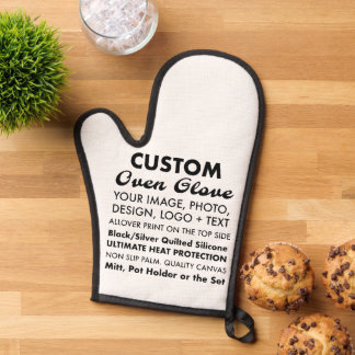 Custom Personalised Oven Glove / Mitt