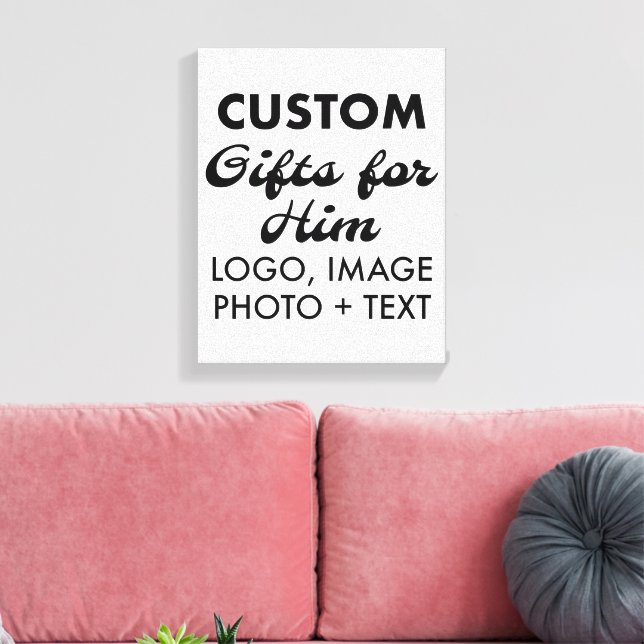 Custom personalised Pet Memorial Wrapped Canvas (Insitu(LivingRoom))