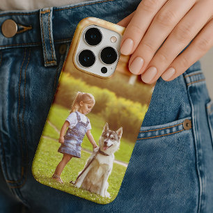 Custom Personalised Pet Photo iPhone 15 Pro Case