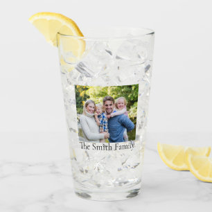 Custom Personalised Photo 2-Sided Glass
