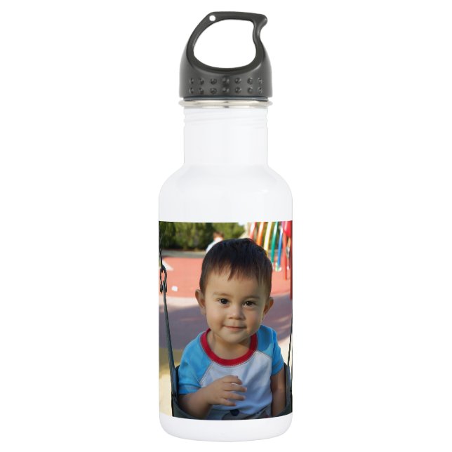 Custom Personalised Photo 532 Ml Water Bottle (Front)