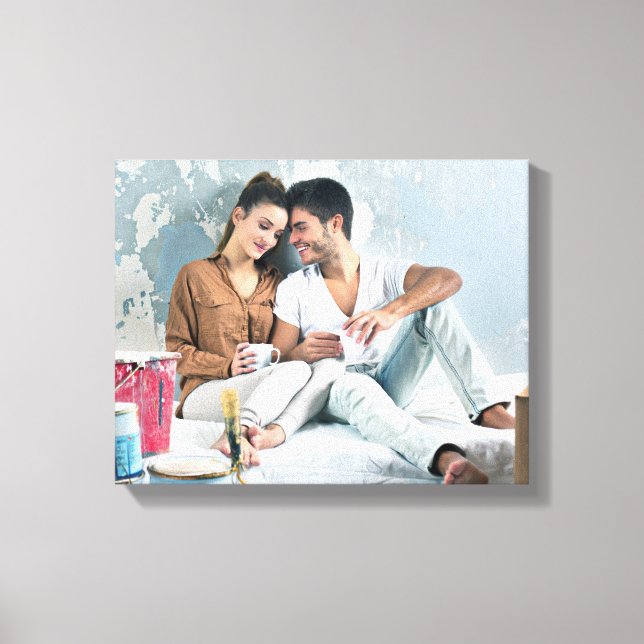 Custom Personalised Photo Canvas Print (Front)