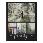 Custom Personalised Photo Collage Family