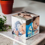 Custom Personalised Photo Cube<br><div class="desc">customised fun photo cube .. easy to personalise with your own photos .. photo products from Ricaso</div>