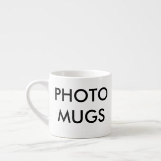 Custom Personalised Photo Espresso Cup Blank
