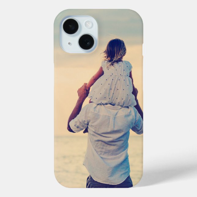 Custom Personalised Photo Father's Day Gift Case-Mate iPhone Case (Back)
