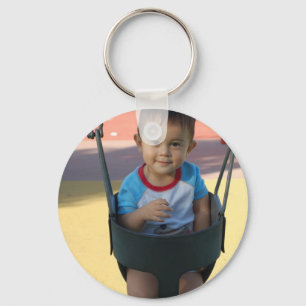 Custom Personalised Photo Key Ring