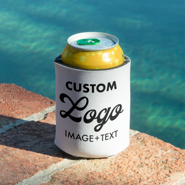 Custom Personalised Photo Logo Can Cooler Sleeve (In Situ Pool)