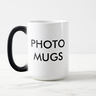 Custom Personalised Photo Magic Mug Blank Template