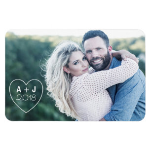 Custom Personalised Photo Magnet