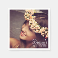 Custom Personalised Photo Picture Sweet 16 Party