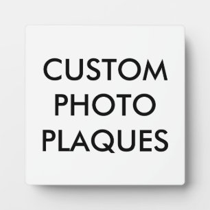 Custom Personalised Photo Plaque Blank Template