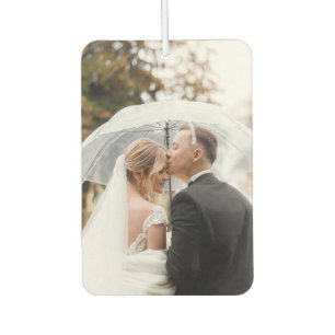 Custom Personalised Photo Simple Love Quote Text A Car Air Freshener