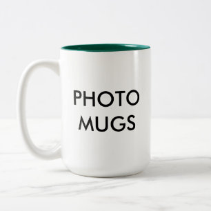 Custom Personalised Photo Two-Tone Mug Blank