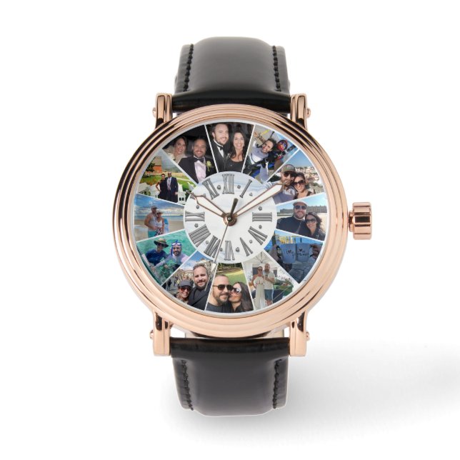 Custom Personalised Photo  Watch (Front)