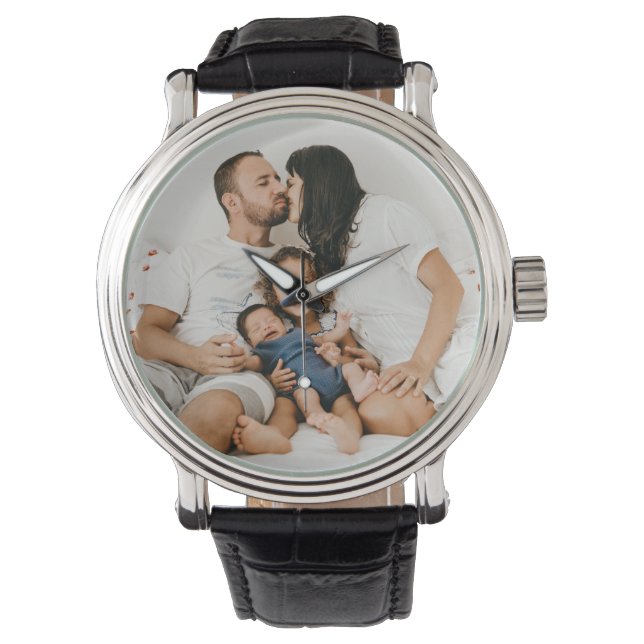 Custom Personalised Photo Watch (Front)